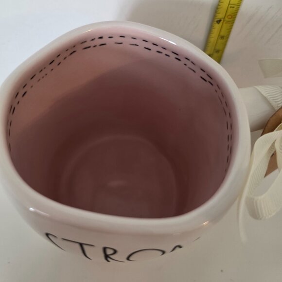 RAE DUNN "STRONG  AS A MOTHER” Mug By Magenta - NWT - Picture 2 of 3